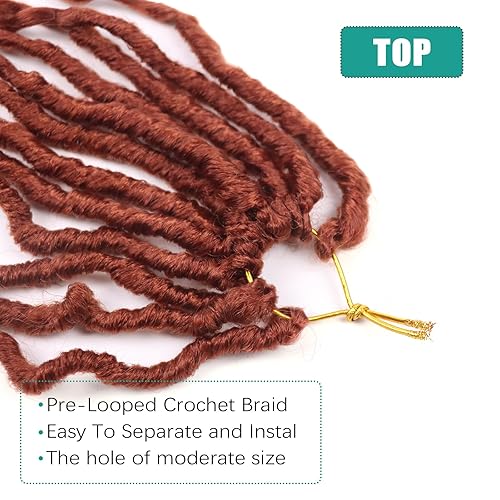 Miniatura 3 de Rastas sintéticas de cabello de ganchillo de 24 pulgadas, cabello rizado ondulado profundo, 8 paquetes de cabello rizado rizado para mujeres negras,