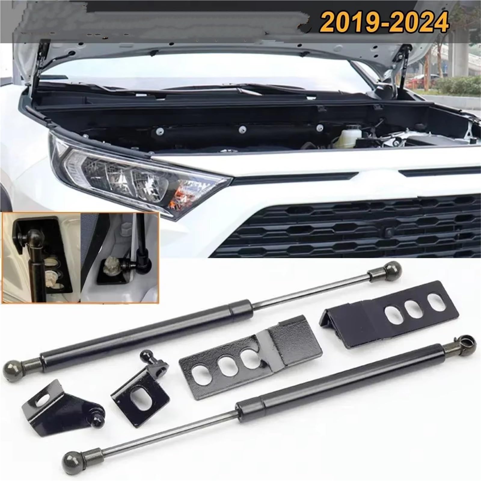 Piston Capot Para Toyota Para RAV4 2019-2024 Soporte Capot