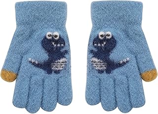 JoyJoy Baby,Clothing,Baby Boys 0-24m,Accessories,Gloves & Mittens Toddler Infant Soft Fleece Cartoon Dinosaur Gloves Kids Baby Boys Girls Winter Warm Knit Fingerless Mitten Kids Stroller Gloves