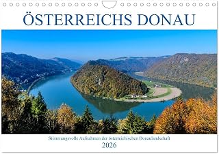 Austria Danube, US-Version (Wall Calendar 2026 DIN A4 Landscape), CALVENDO 12 Month Wall Calendar