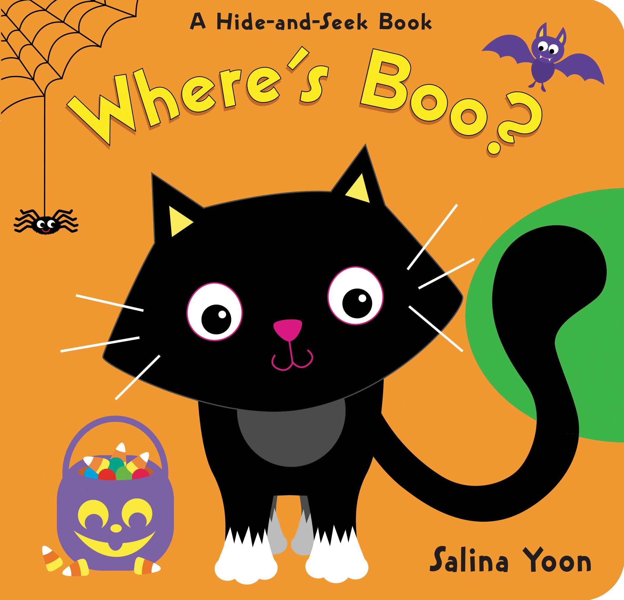 Cover of Where's Boo?: A Halloween Book for Kids and Toddlers (A Hide-and-seek Book)