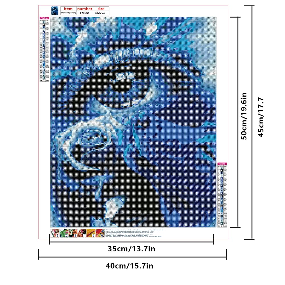 Diamond Painting Oog In Een Bloem – diamond paint hobby