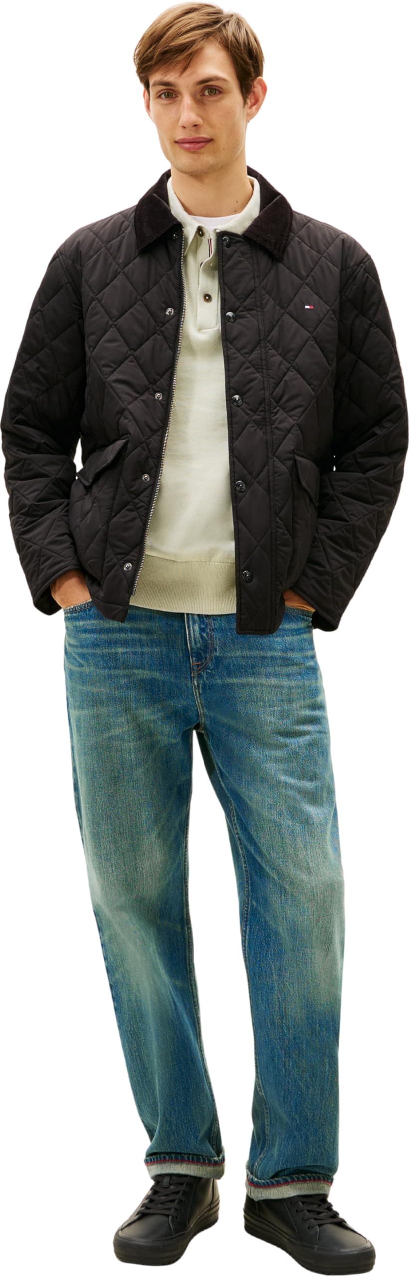 Tommy Hilfiger Nu Harlem Street Cleat Mid 3a Fm0fm05704, Top Uomo