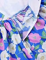 Vista 153 de Vestido de verano para niña, de algodón, con diseño floral