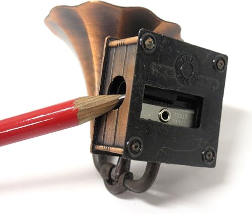 Miniatura 6 de Sacapuntas coleccionable de fonógrafo en miniatura antiguo