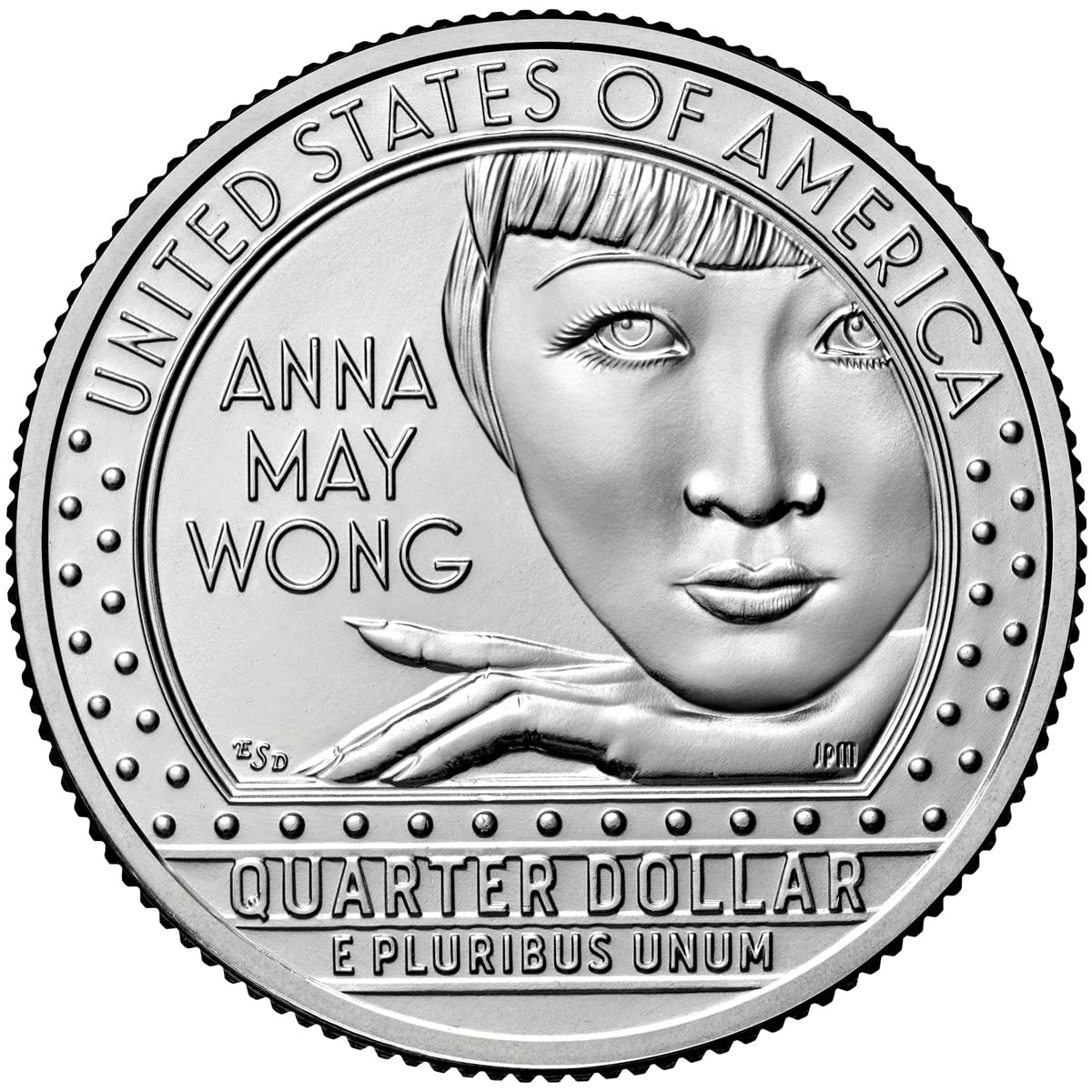 2022 D Bankroll of 40 - Anna May Wong, American Women Quarter Series Quarter Seller Uncirculated Thumbnail