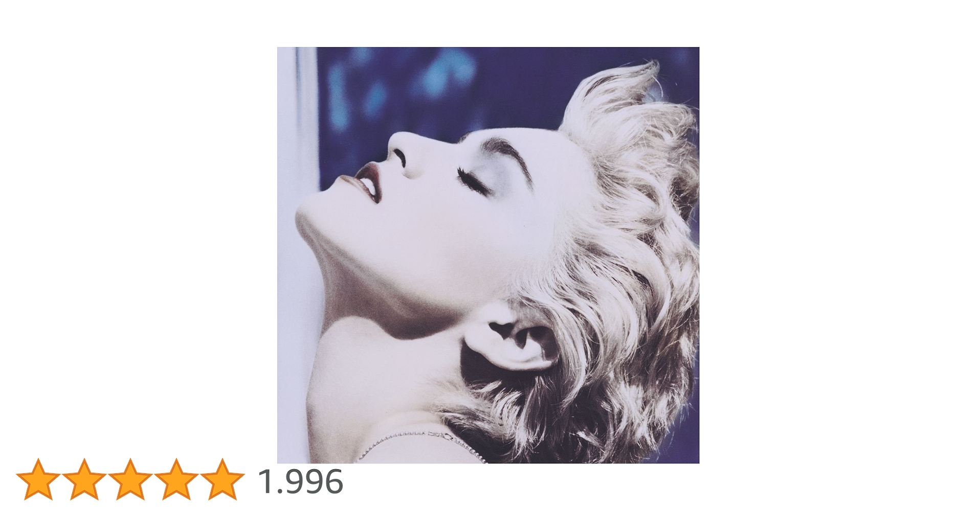 マドンナ　TRUE BLUE 　US盤 限定 ブルーカラー盤 レコード 7\" マドンナ TRUE BLUE US盤 限定 ブルーカラー盤 レコード 7