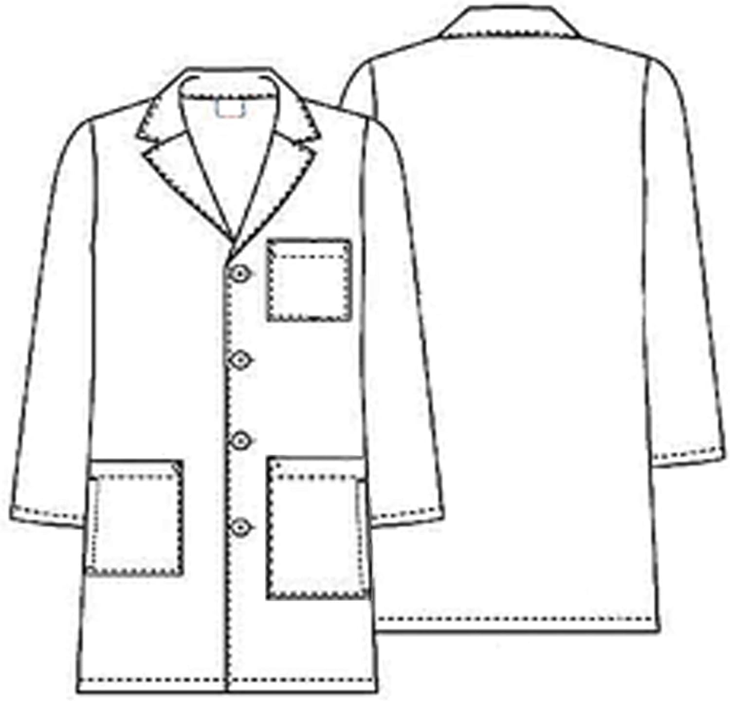 Natural Uniforms MENS IPAD LAB COAT-38 LENGTH