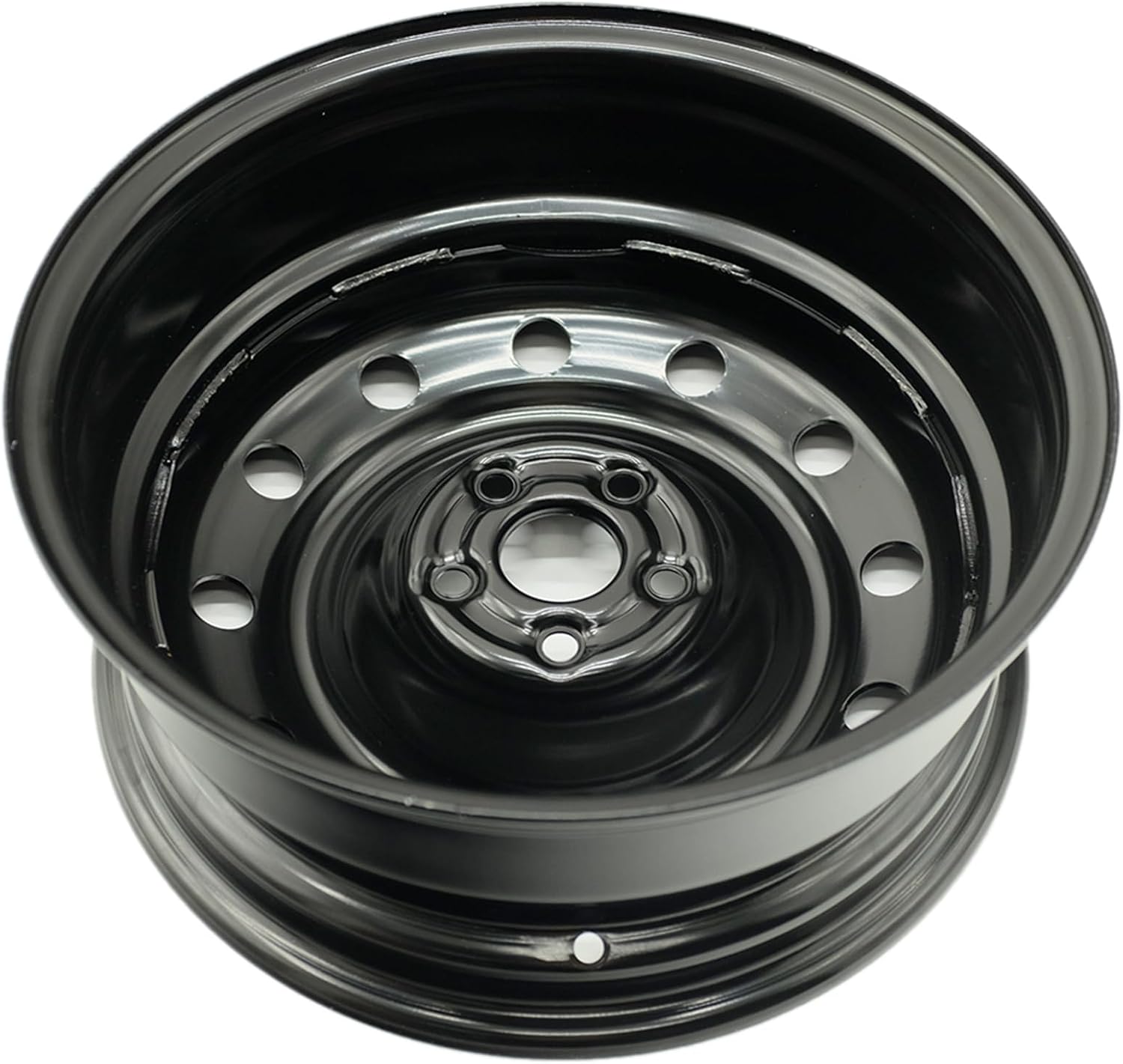 New Single 16" 16x6.5 Inch Steel Wheel for 2009–2019 Toyota Corolla & Matrix | OEM Design Replacement Rim | Black Finish | Direct Fit – OE Stock Specs | 69543