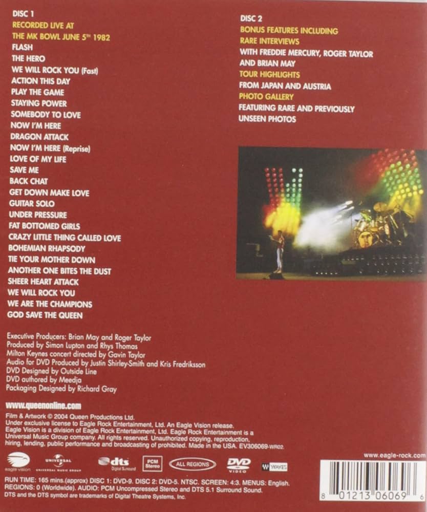 (未使用･未開封品)　Queen : Live At The Bowl - Edition 2 DVD lok26k6 Amazon.com: Queen On Fire: Live At The Bowl[2 DVD] : Queen