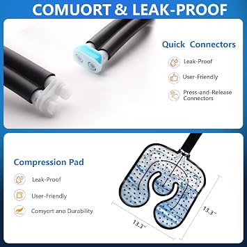 ICYTHRP Programmable Timer Ice Machine for Knee After Surgery w/Quiet Pump