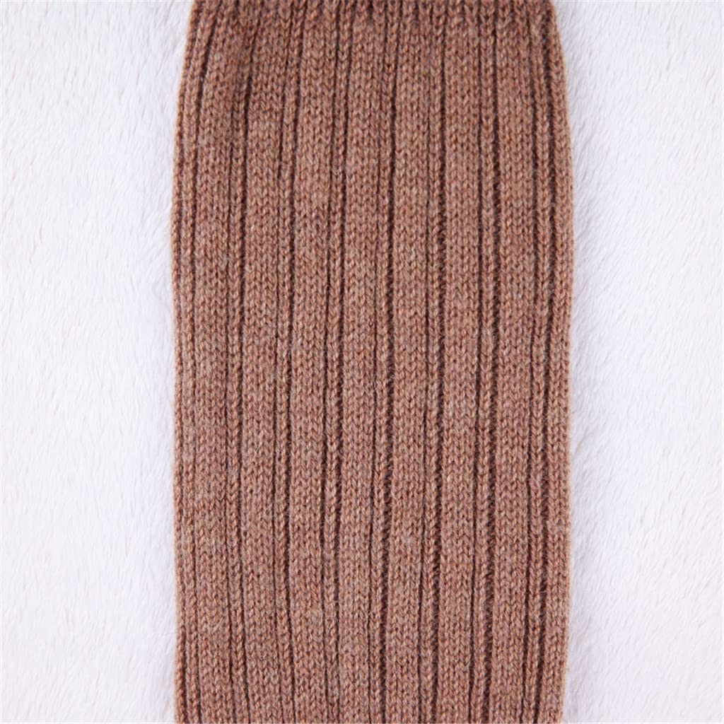 ACiyD Scaldamuscoli da Ragazza Palla di Lana Coprigambe Lavorato a Maglia Donna Autunno Inverno Scaldamuscoli Calzini Mucchio Mucchio Calzini Scaldamuscoli (Color : B, Size : 42cm) (D 42cm)
