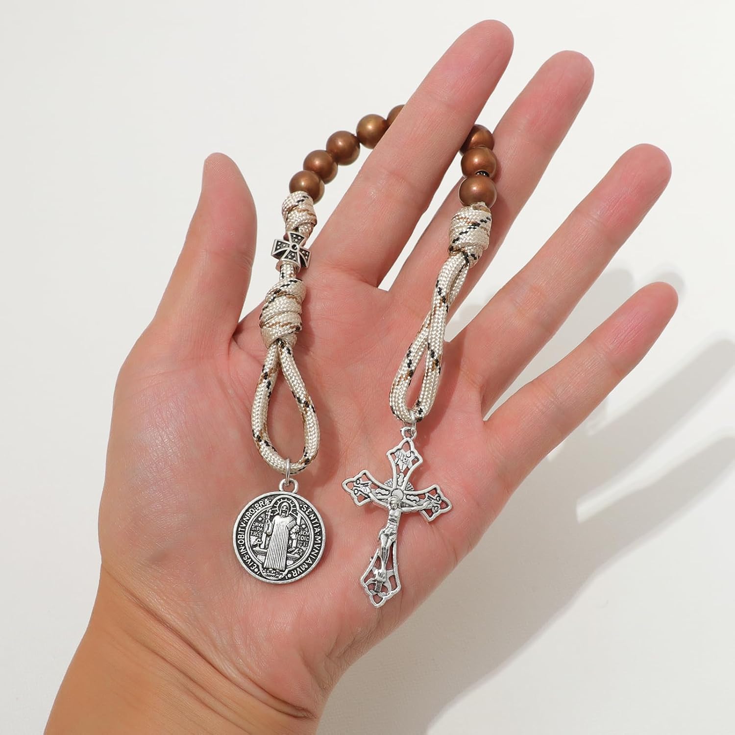 KOMI One Decade Prayer Pocket Rosary Mini Rosary