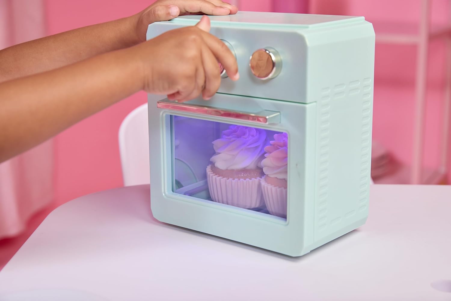 Little Tikes Sweet Spaces Mini Oven – Sea Foam, Imaginative Play, Pretend Play Kitchen, Boys and Girls Ages 3+ Years