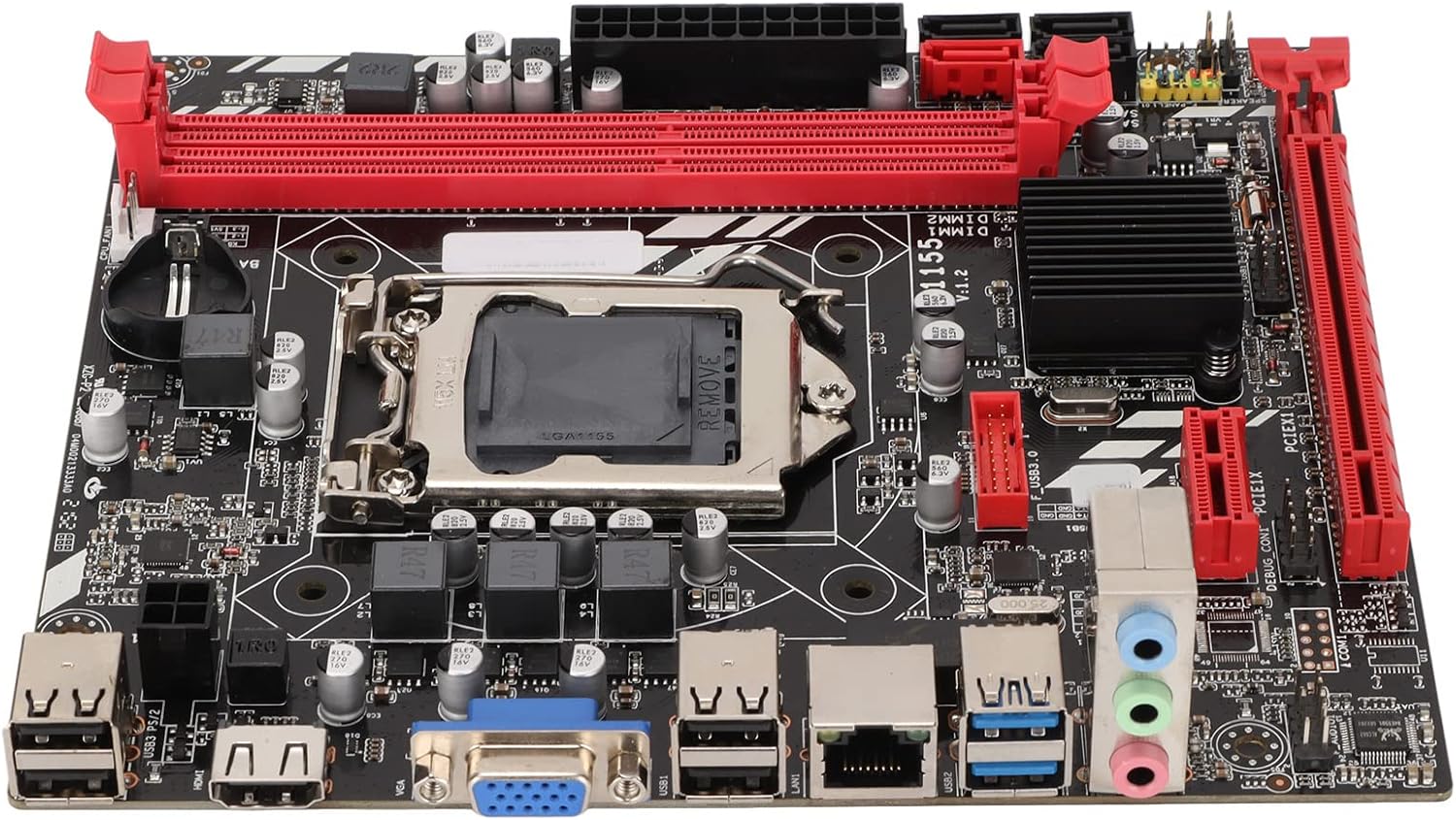 Bewinner B75M Computer Gaming Motherboard, LGA1155 DDR3 MATX Gaming
