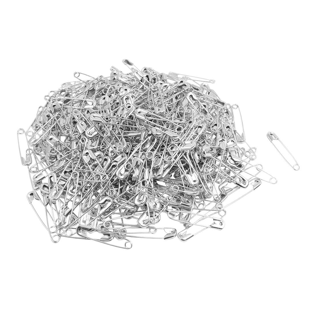 Mini Épingles à Nourrice Lot De 500 - Métal Noir 20x5 Mm - Pour Couture, Bricolage, Bijoux, Fixation Vêtements - Idéal Travaux Manuels - 8
