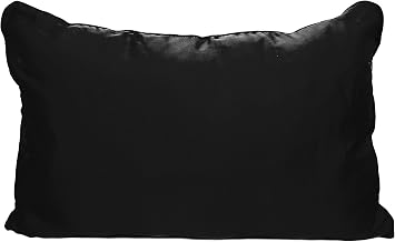 Black Natural Silk Pillow Covers Bed Pillow Cases Standard Size Standard 26 x 20