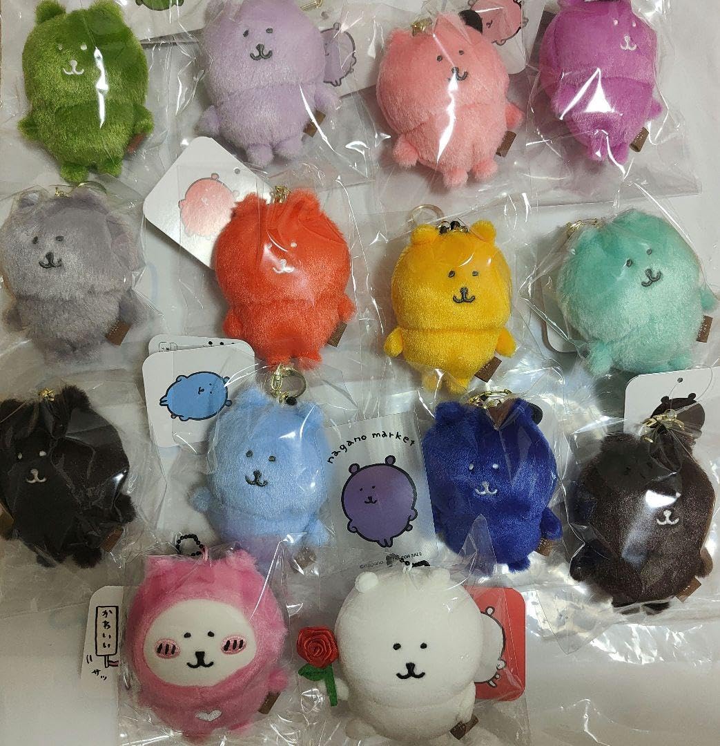 ナガノマーケット ナガノのくま マスコット 14種セット ノベルティ