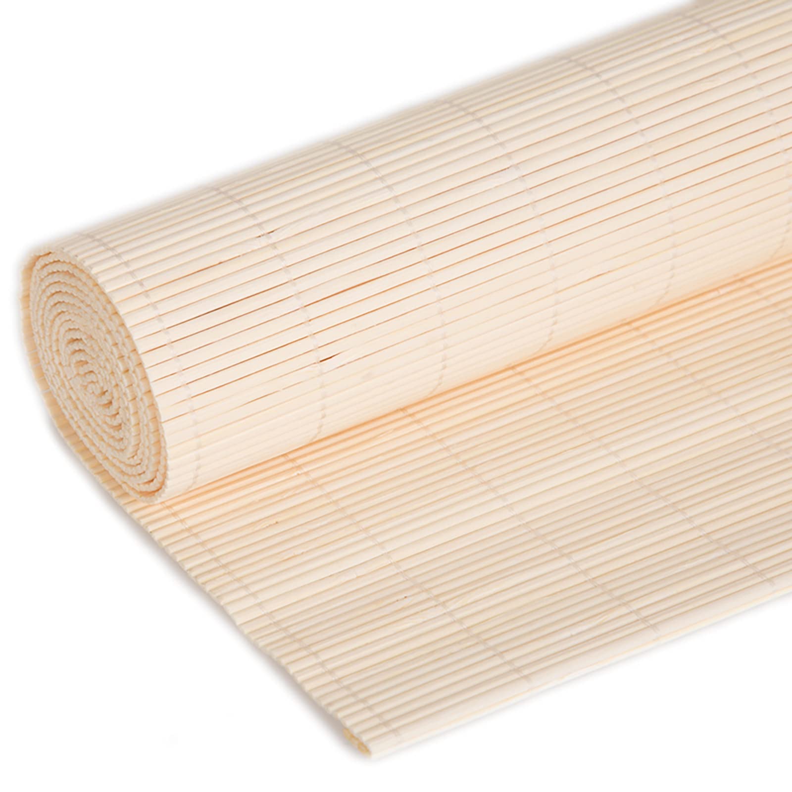 QWEASDF Bamboo Blinds, Window Roll Up Blinds, Sun Shade, Light Filtering Roller Shades, Breathable, Ventilation, Anti-UV, for Indoor, Outdoor, Patio, Bedroom, Home Decoration,100x120cm/40x48in