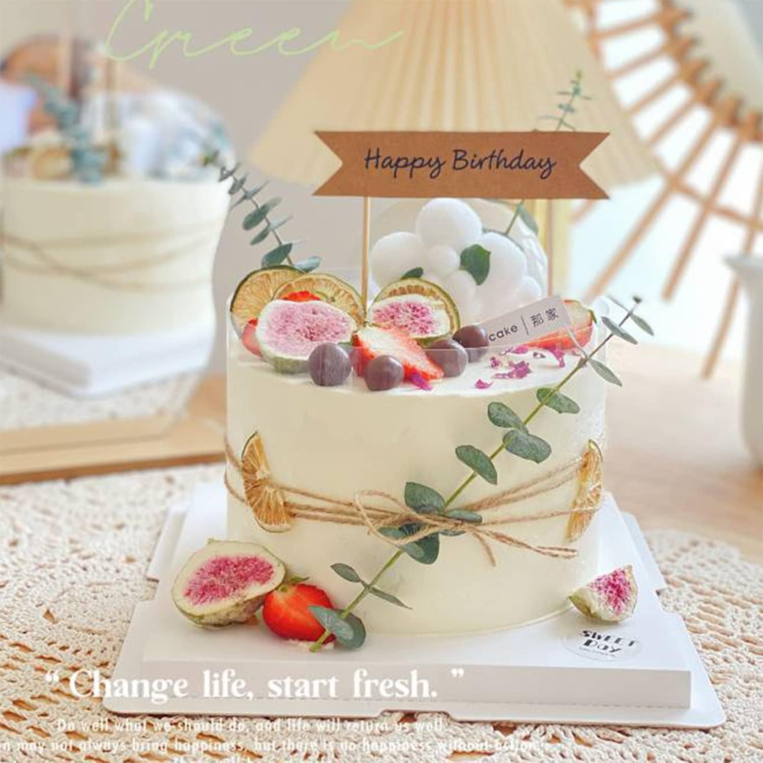 40pcs Artificial Eucalyptus Leaves Stems with Frost, Tall Faux Eucalyptus Leaves Stems,16" Tall Fake Eucalyptus Branches for Wedding Bouquet Table Fireplace Home Decor - Image 7