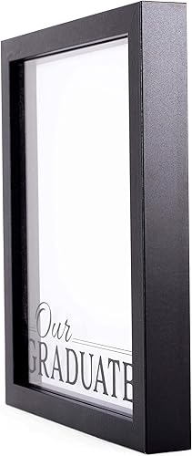 Miniatura 2 de Elanze Designs Our Graduate - Marco de fotos de madera de 8 x 10 pulgadas, color negro
