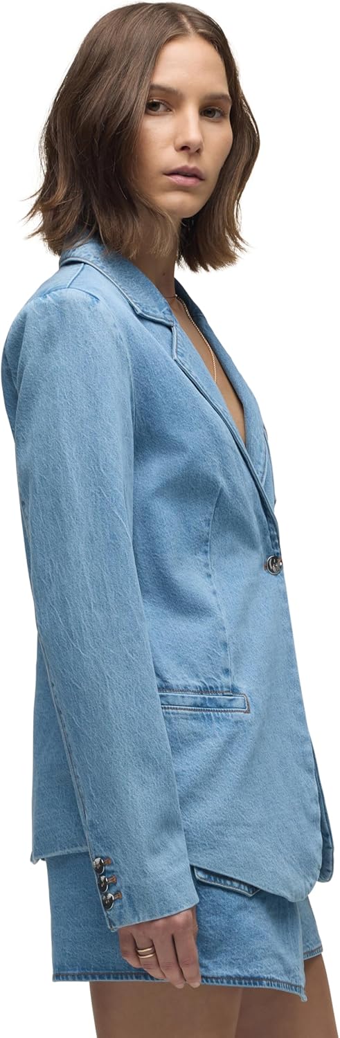 HUDSON Women's Stylized Boyfriend Blazer