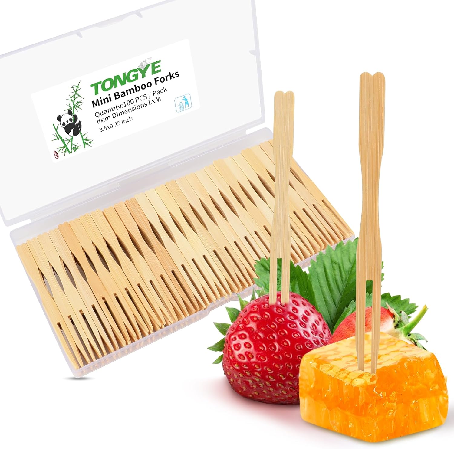 200 Spiedini In Bambù 9 Cm – Naturali, Per Barbecue, Cocktail, Frutta, Feste