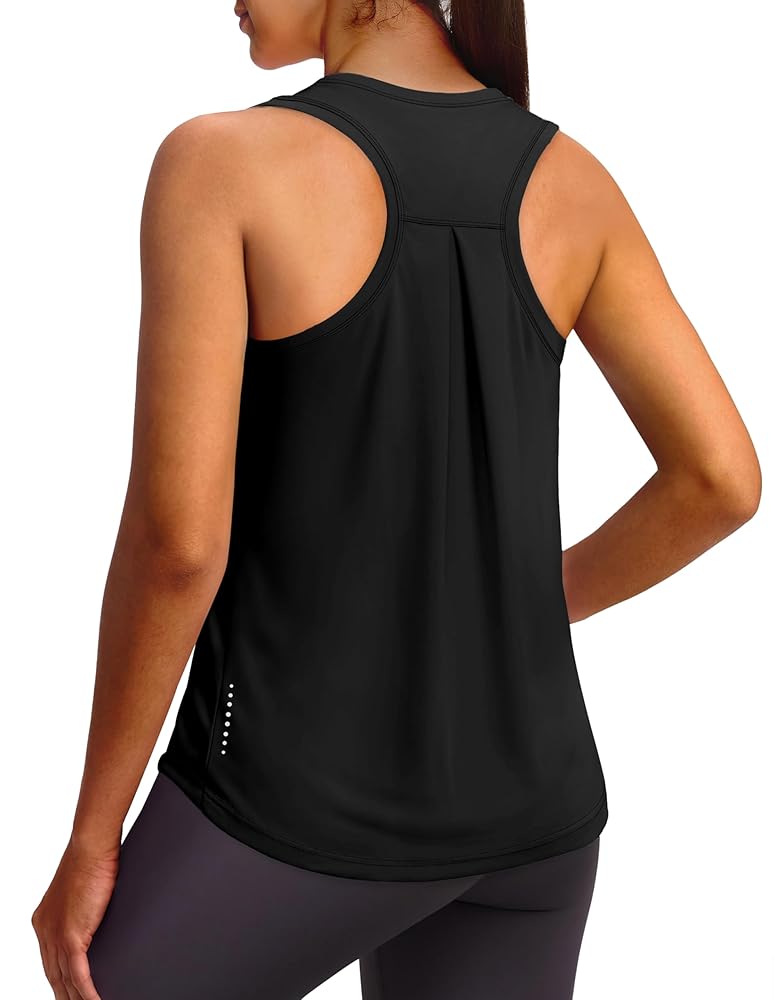 Amazon.com: XIEERDUO Mesh Athletic Racerback Tank Tops for