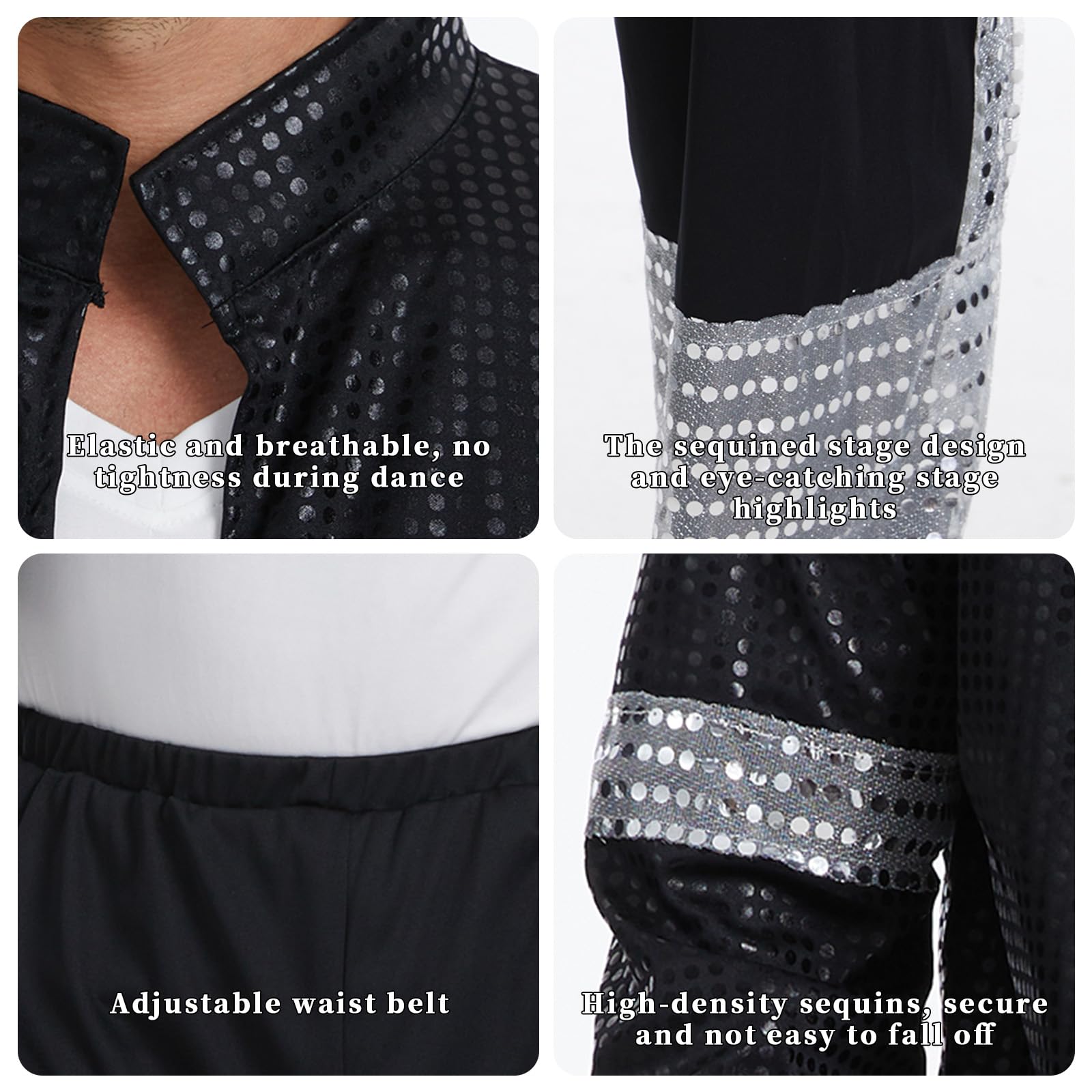 re del pop musicista costume adulti, pop star costume