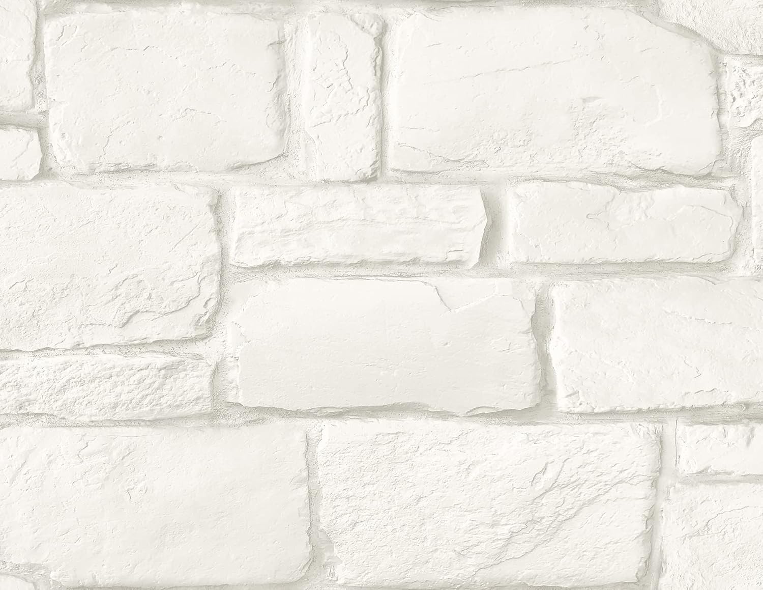 A-Street Prints Casablanca White Stone Wallpaper