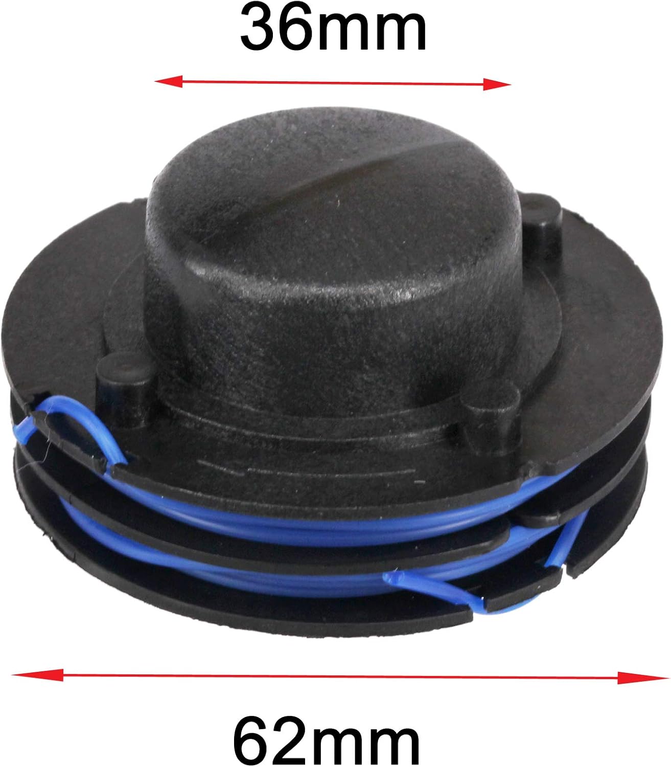 SPARES2GO Line Spool Cover compatible with MacAllister MGT300P MGTP300P Strimmer Trimmer - Image 3
