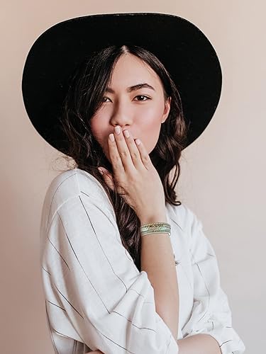 Miniatura 3 de Long tiantian Heart Leather Bracelets for Women Boho Western Jewelry for Women Cowboy Vintage Jewelry PinkRed Wrap Cuff Bracelets Valentines Day