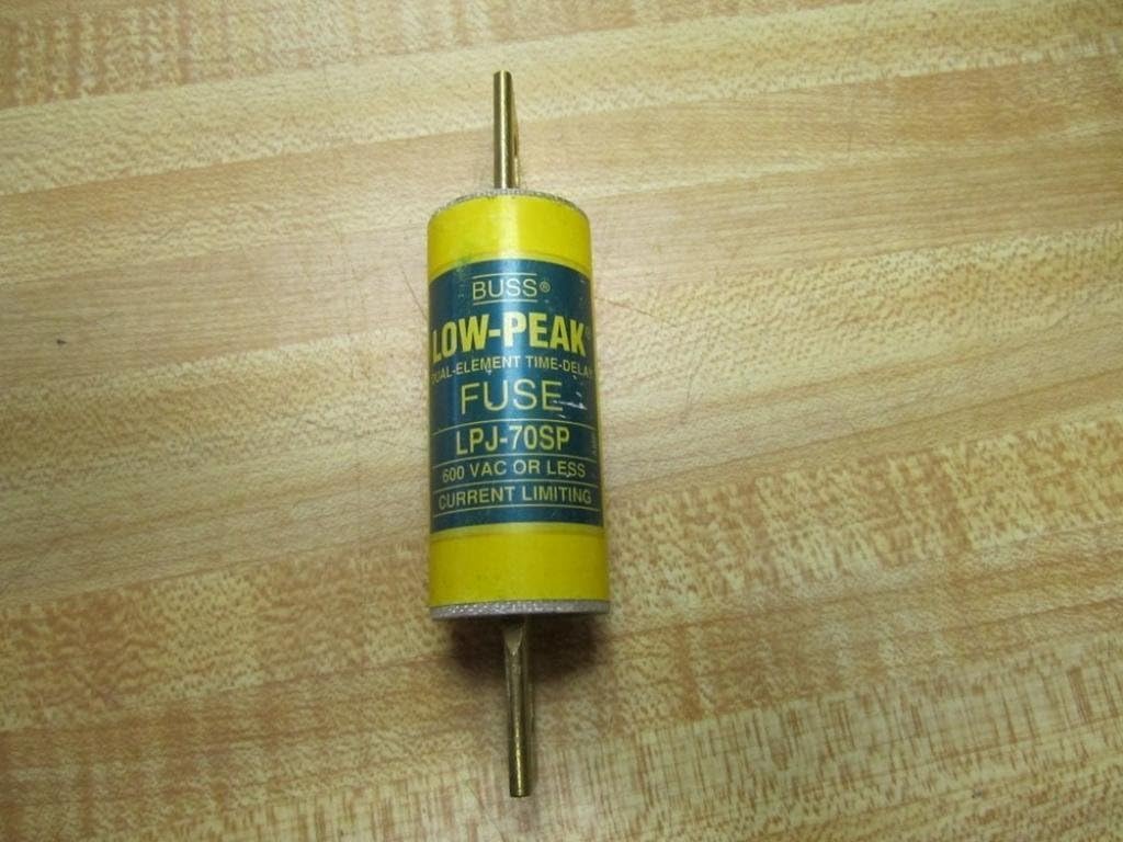 Cooper Bussmann LPJ-70SP (LPJ70SP), Fuse 70A 600V Time Delay Class J Dual Element, Fast Shipping!!