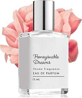 Theme Fragrance Honeysuckle Dreams Perfume for Women. Sweet blooming floral fragrance. 15ml Rollerball.