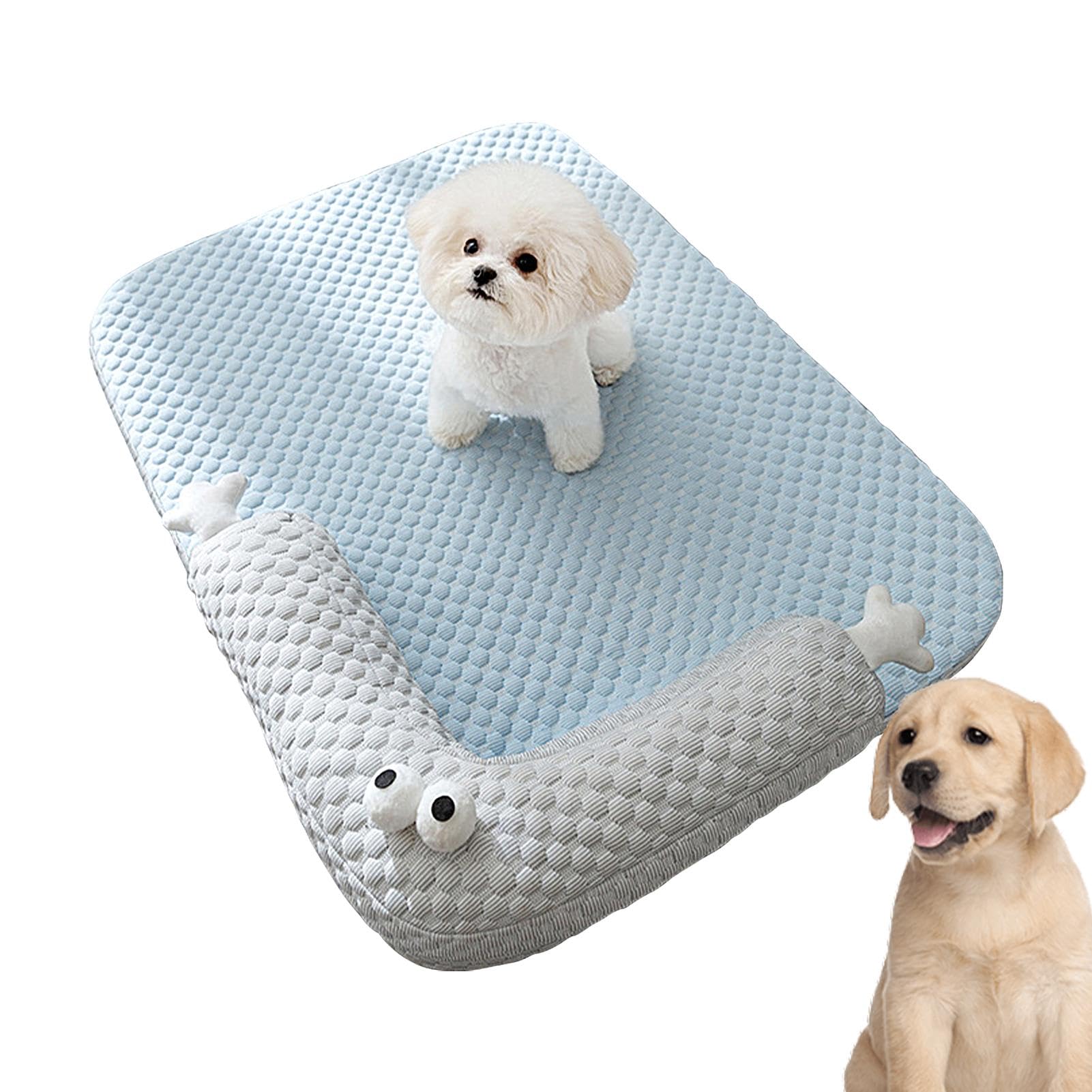 Tapis rafraîchissant pour chiens et chats - Lit froid d'été respirant pour animaux
