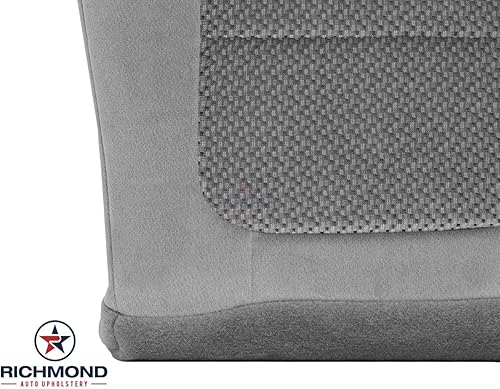 Miniatura 5 de Richmond Auto Upholstery - Funda de repuesto para asiento inferior del lado del conductor, gris (compatible con Ford F-250 XLT 7.3L Power Stroke