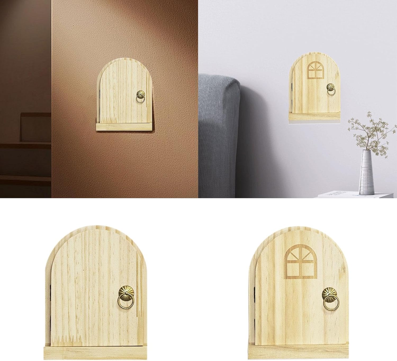Wood Door Outlet Cover Wooden Switch Protective Cover for Bedroom Home Cabin A Home & Garden| Home Improvement| Electrical & Solar| Switch Plates & Outlet Covers