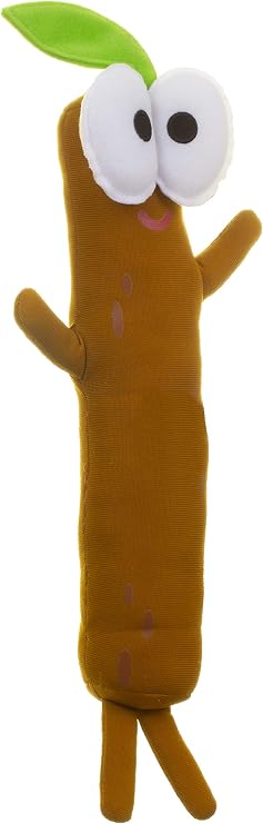Hey Duggee Singing Sticky Stick Stick Soft Toy, Brown, 27cm tall