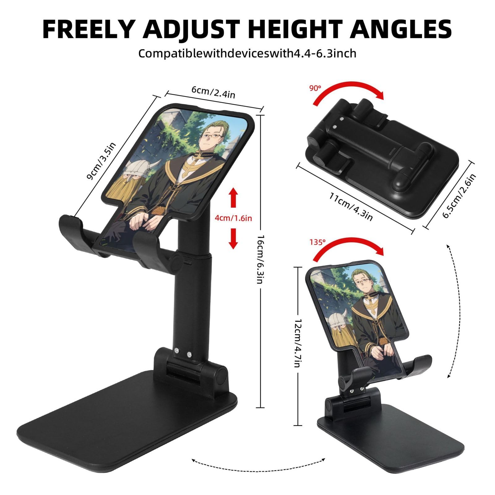 Amazon.co.jp: スマホホルダー スマホスタンド 葬送のフリーレン 携帯