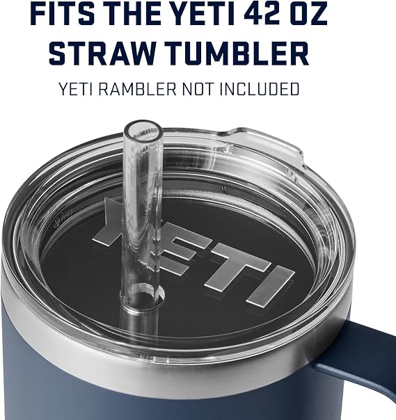 YETI Rambler Replacement Lid with Straw Fits 42 oz Straw Mug