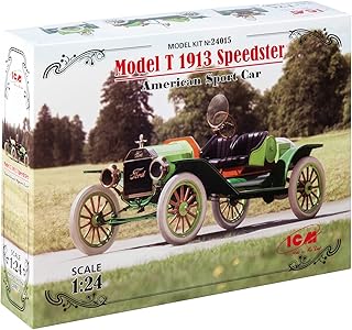 ICM 24015 Plastic Vehicle Model T 1913 Speedster, American Sport Car - Scale 1:24