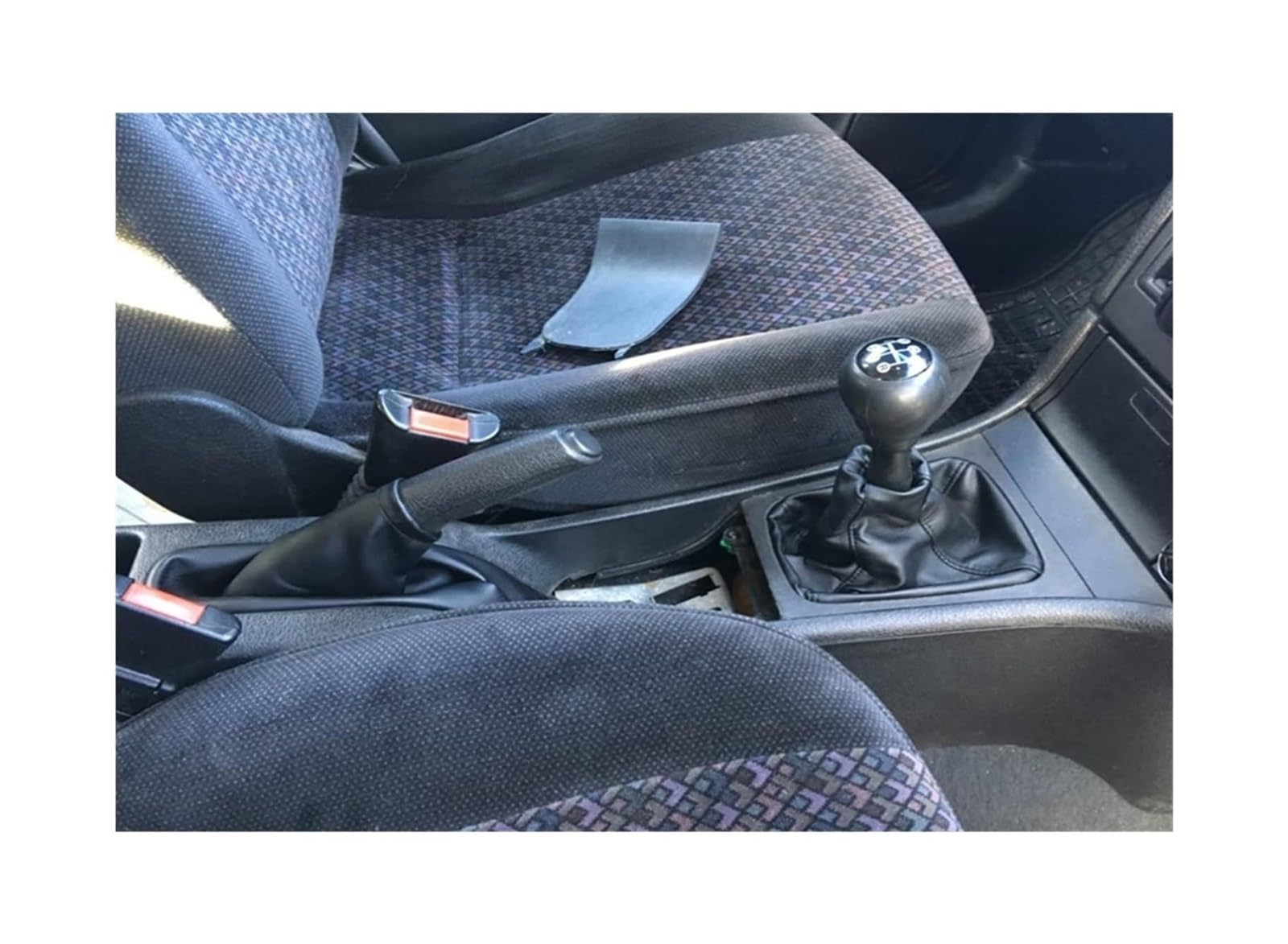 Pomelli Leva Cambio Auto Cuffia Freno A Mano A 5 Velocità Per Auto Copertura Antipolvere Pomello Cambio Per Opel Per Astra II G Per Zafira A 1998-2010(3pcs)