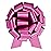 InstaBows Large Fuschia Gift Bow 12 Metallic Pull String Bow Perfect for Gift Wrapping Big Presents Cars Bikes & More