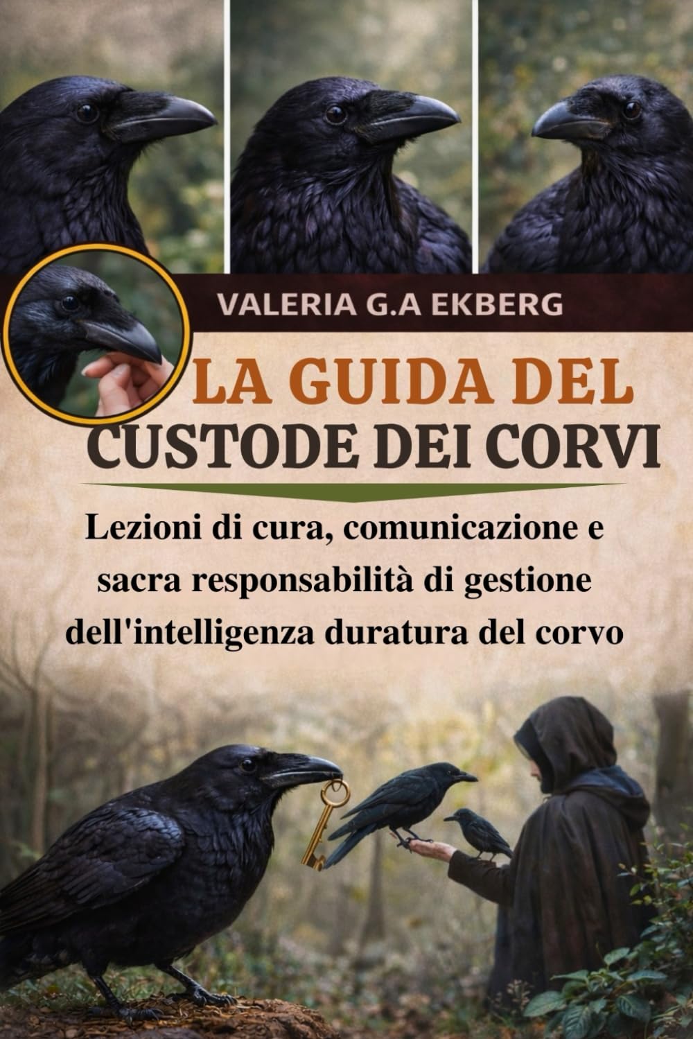 LA GUIDA DEL CUSTODE DEI CORVI: Lezioni di cura, comunicazione e sacra responsabilità di gestione dell'intelligenza duratura del corvo