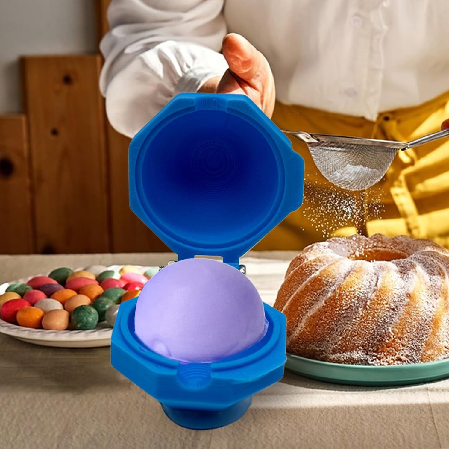 Cake Pop Cutter,Press Mold for Cake Pop - Home Baking Tool for Mochi Soft Clay Cookie Rice Balls Chocolate Gathering Birthday Parties Wedding