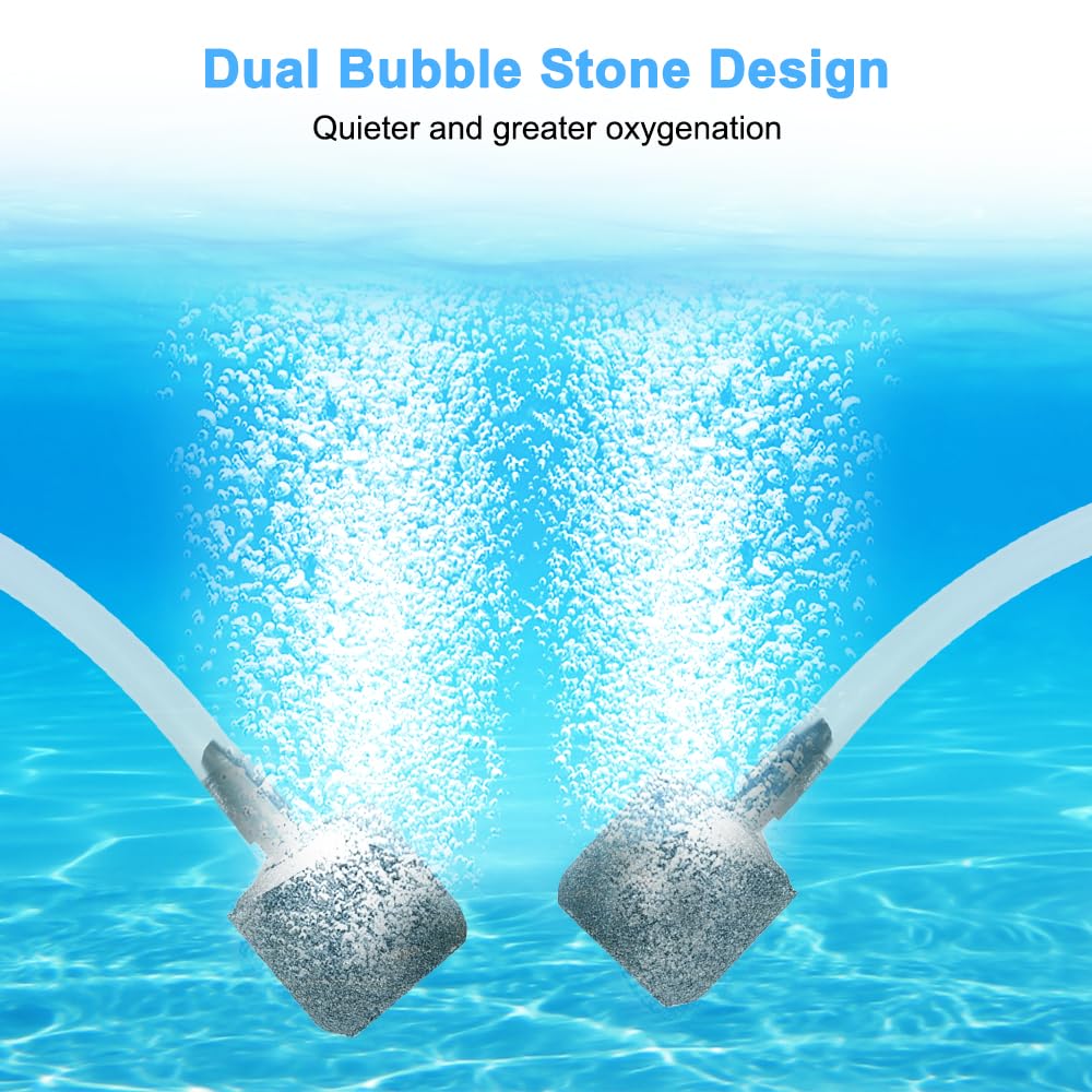 Aeratore Solare Per Laghetto Da Giardino - 2.5W, 1800 MAh, Con 2 Tubi Da 1m - Funziona Di Notte - Foto 7