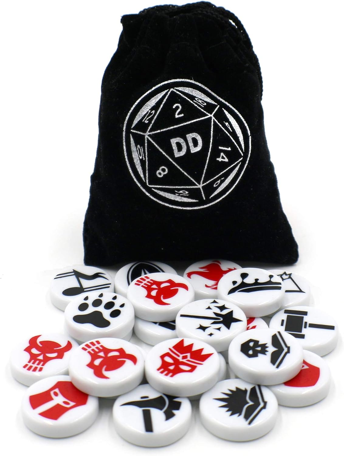 D&D Class and Monster Tokens for Dungeons and Dragons (Standard Set)