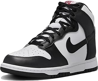 NIKE Womens Dunk High WMNS DD1869, Black/White, 8 UK