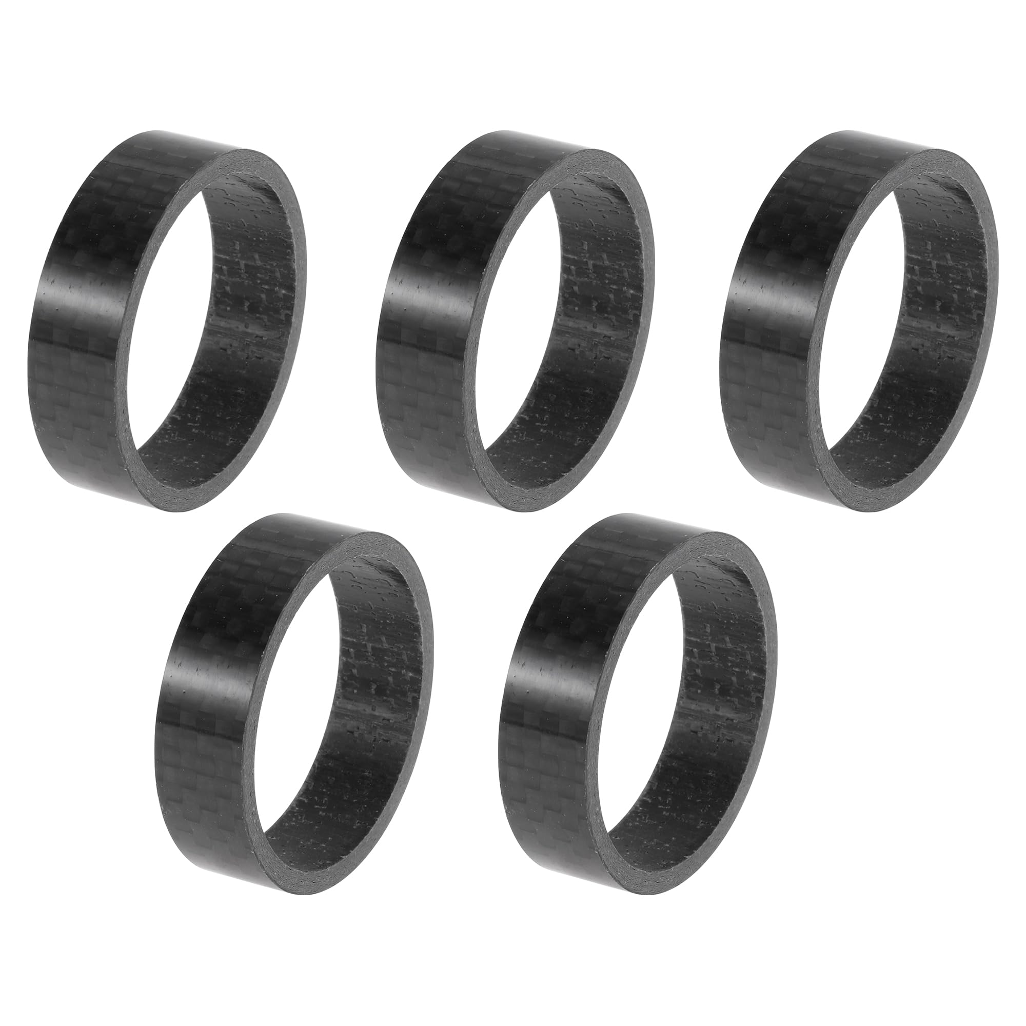 Hihaha Bicycle Headset Spacers 10mm Handlebar Stem Spacers 31.8mm 1-1/4"
