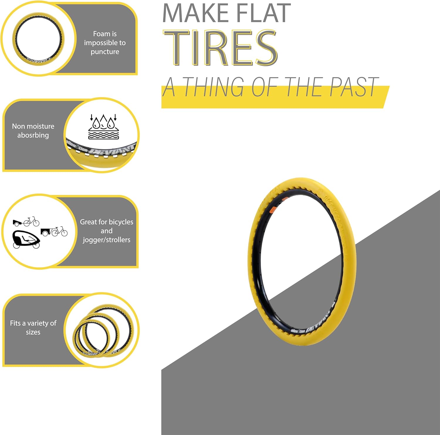 Stop-A-Flat Puncture Proof Bicycle Inner Tube